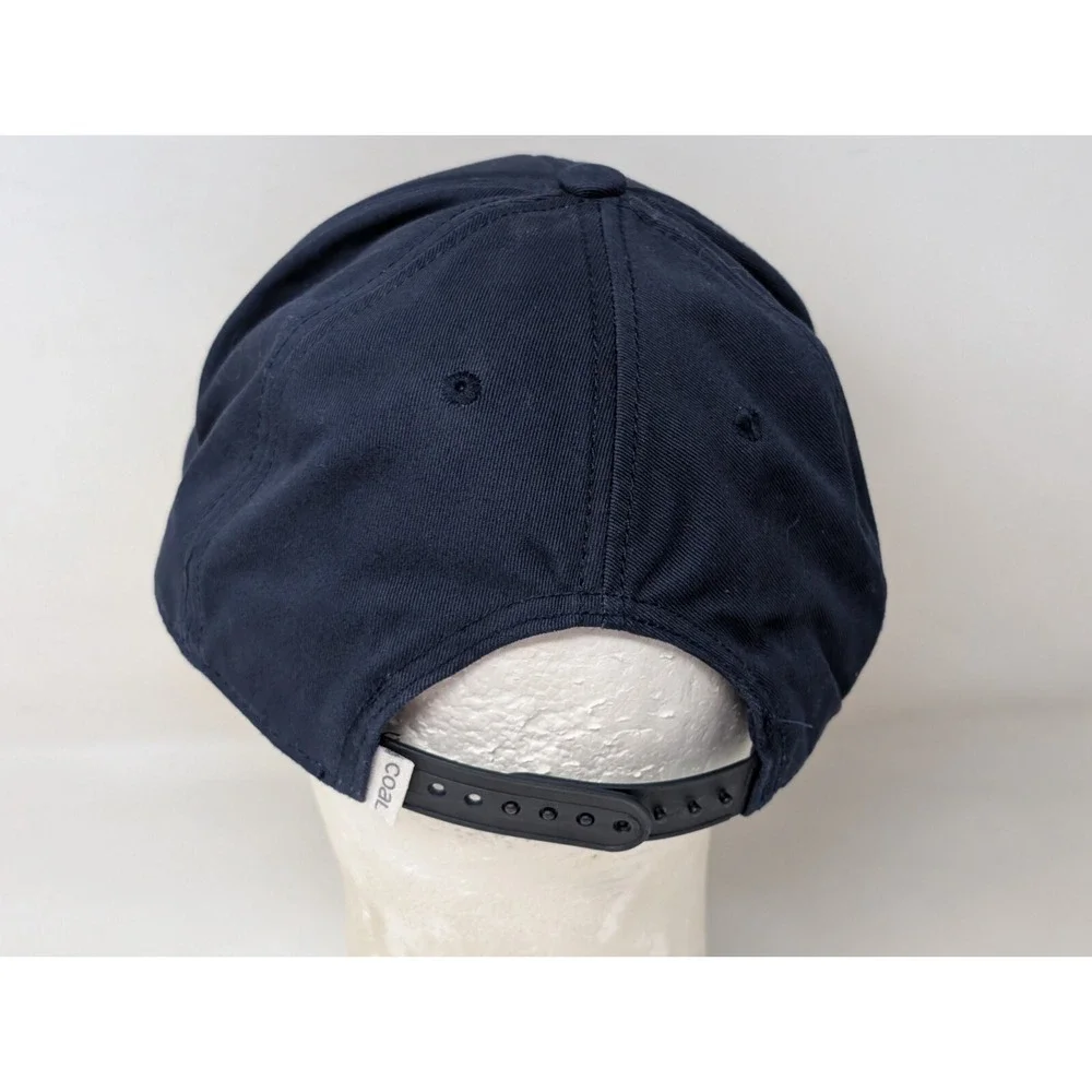 COAL‎ Headwear Men's Blue Embroidered Ram Snapback Ropebill Baseball Hat Cap VTG